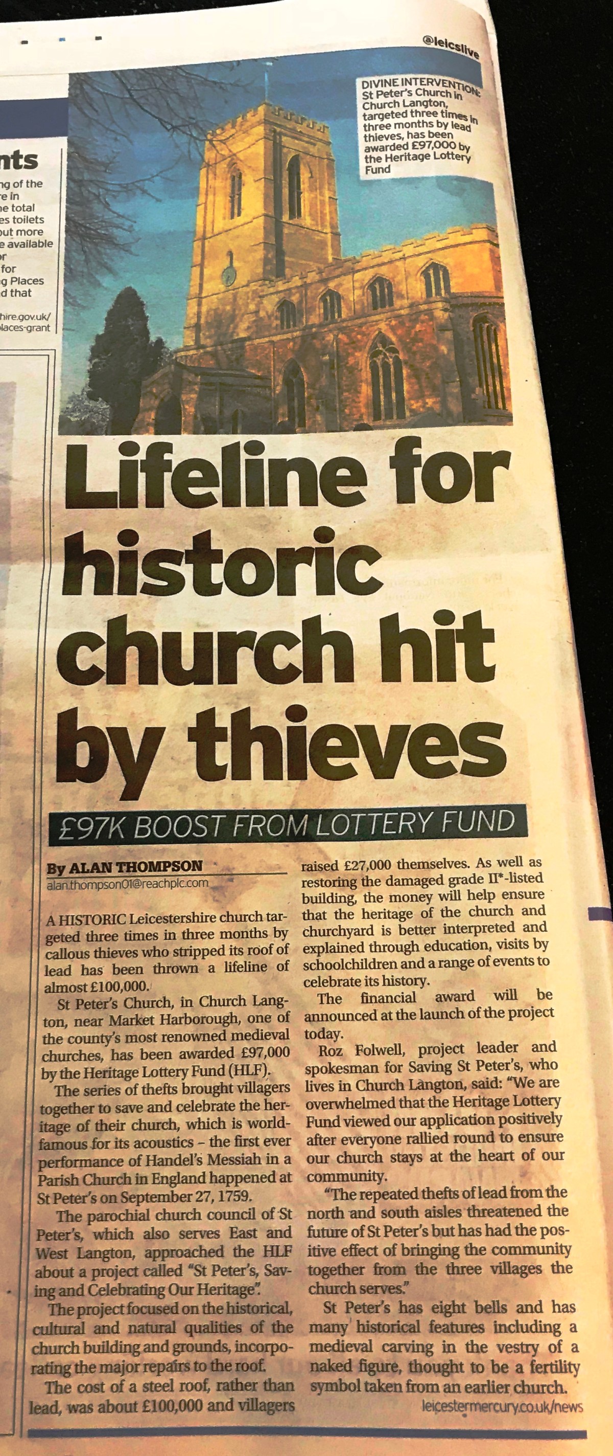 Heritage Project 2018-2019