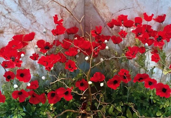 Remembrance altar -Leicester Cathedra-detail