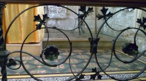 St Peter's: Altar rails