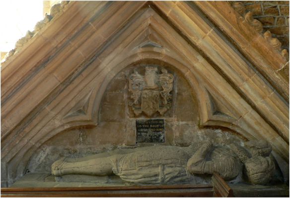 St Peter's - Canopied Tomb - Richard Roberts