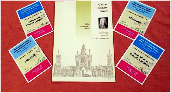 St Peter's Church - 250th Anniversary, 'Messiah' Programme and tickets