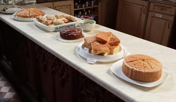 St Peter's homemade cakes ready to eat